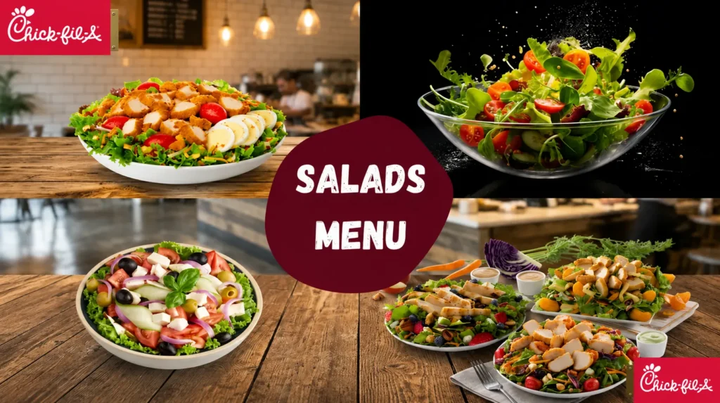 chick fil a salad menu