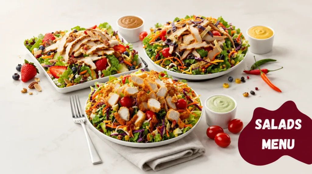 Chick-fil-A Salads Menu features
