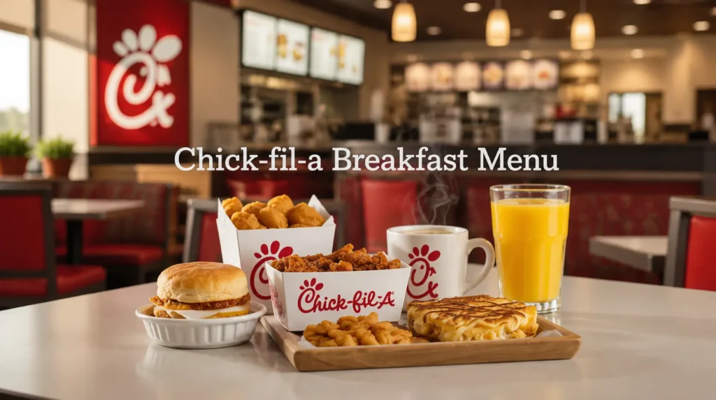 chick fil a breakfast menu