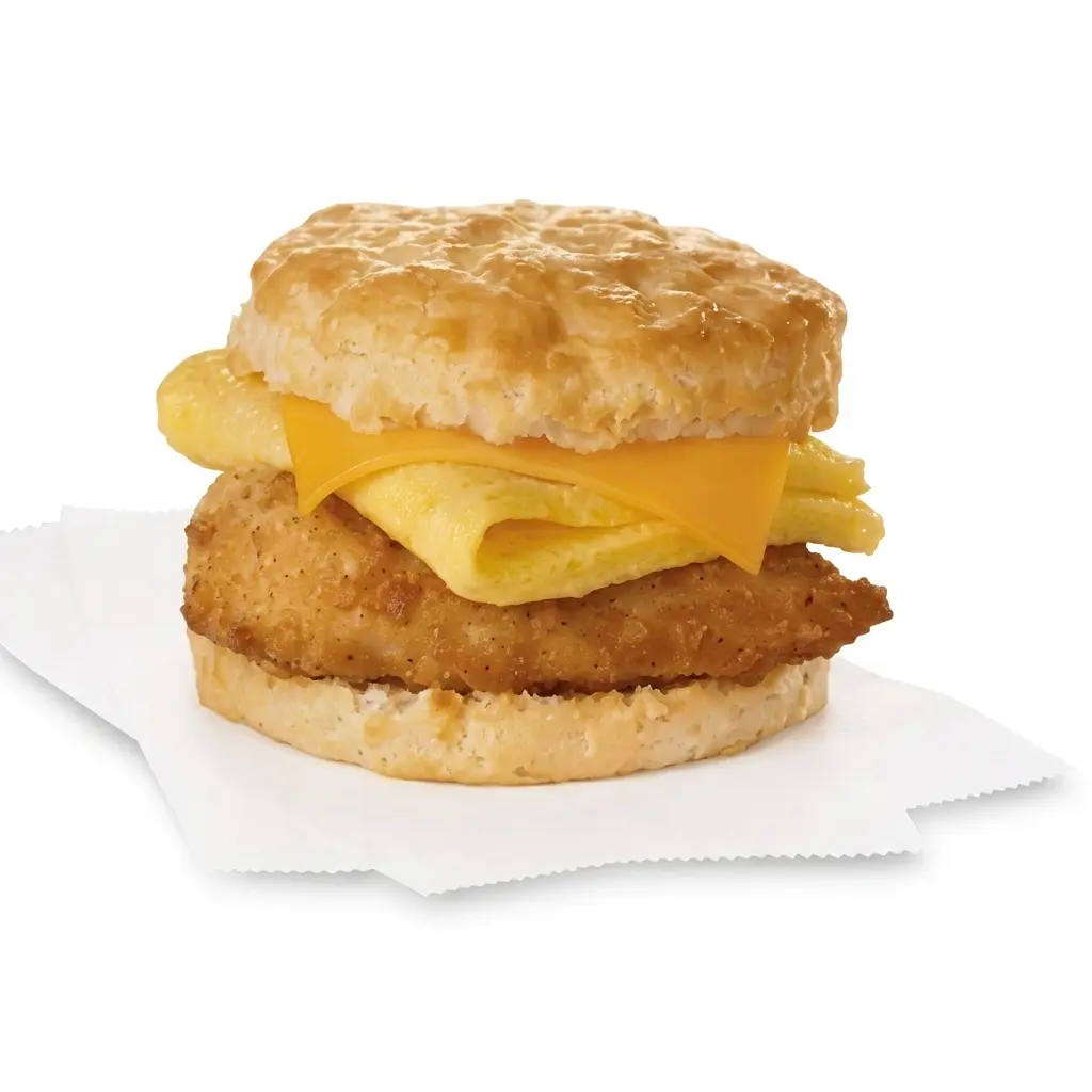 Chicken Egg Cheese Biscuit 1