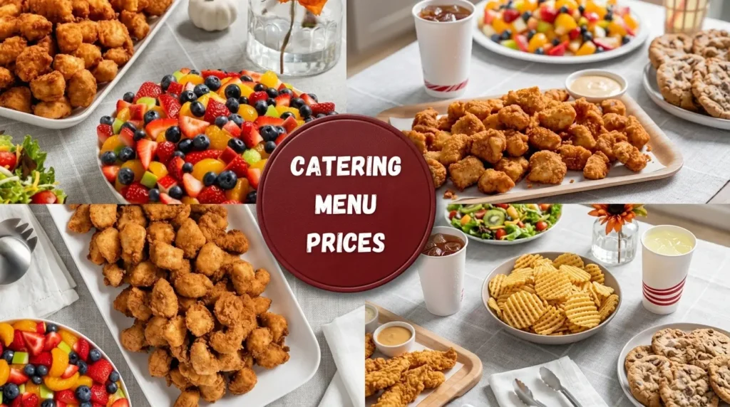 chick fil a catering menu