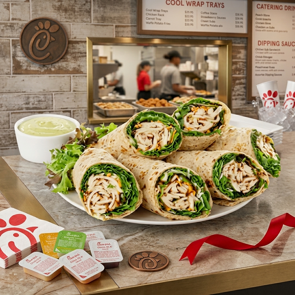 Spicy Cool Wrap Trays