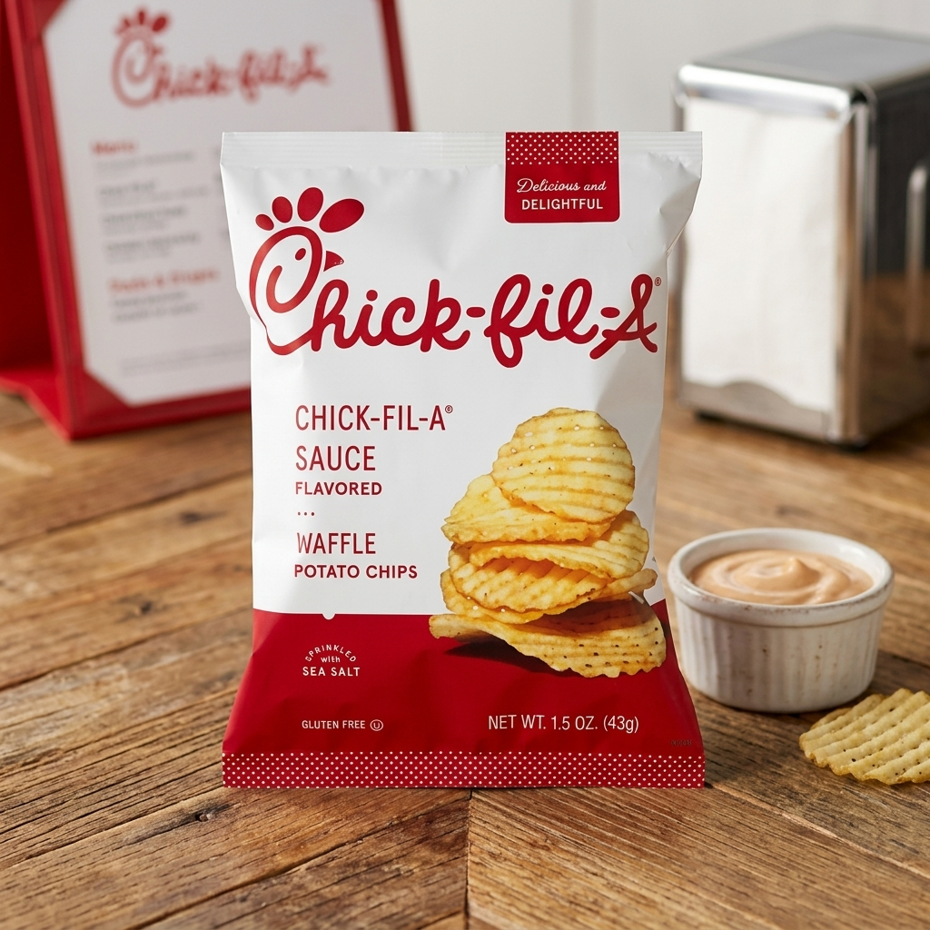Chick-fil-A® Sauce Flavored Waffle Potato Chips