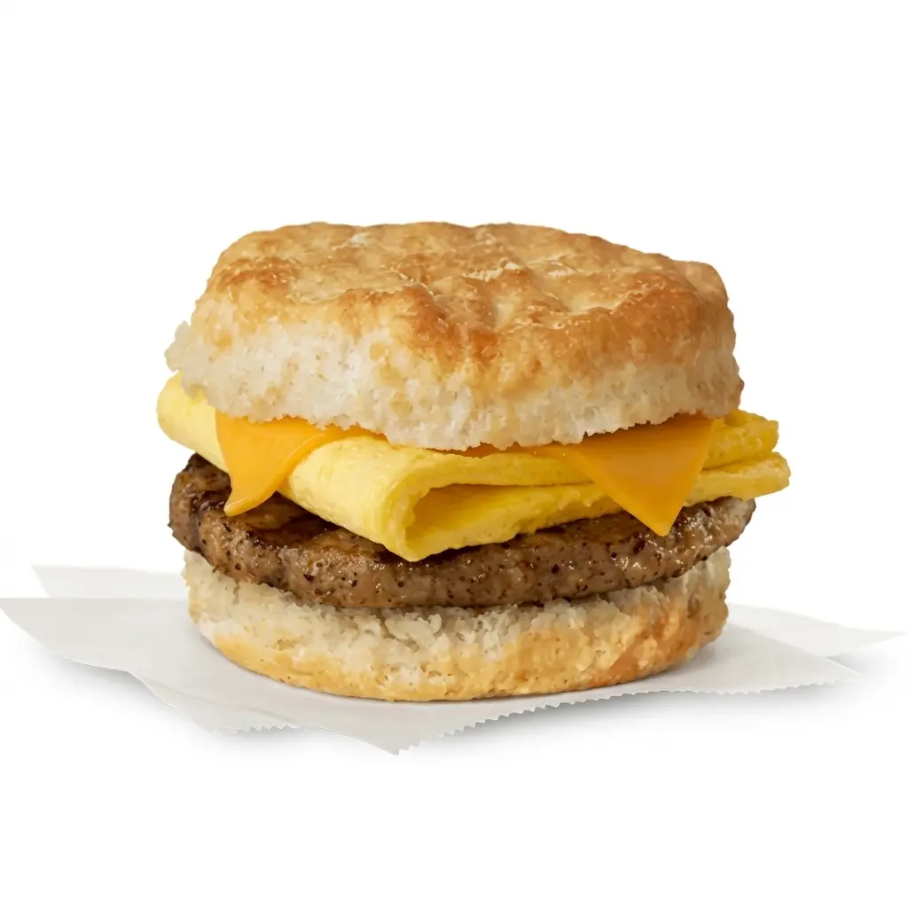 Sausage, Egg & Cheese Biscuit