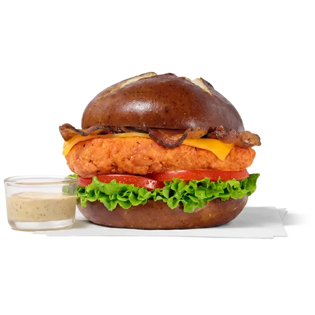 Spicy Pretzel Cheddar Club