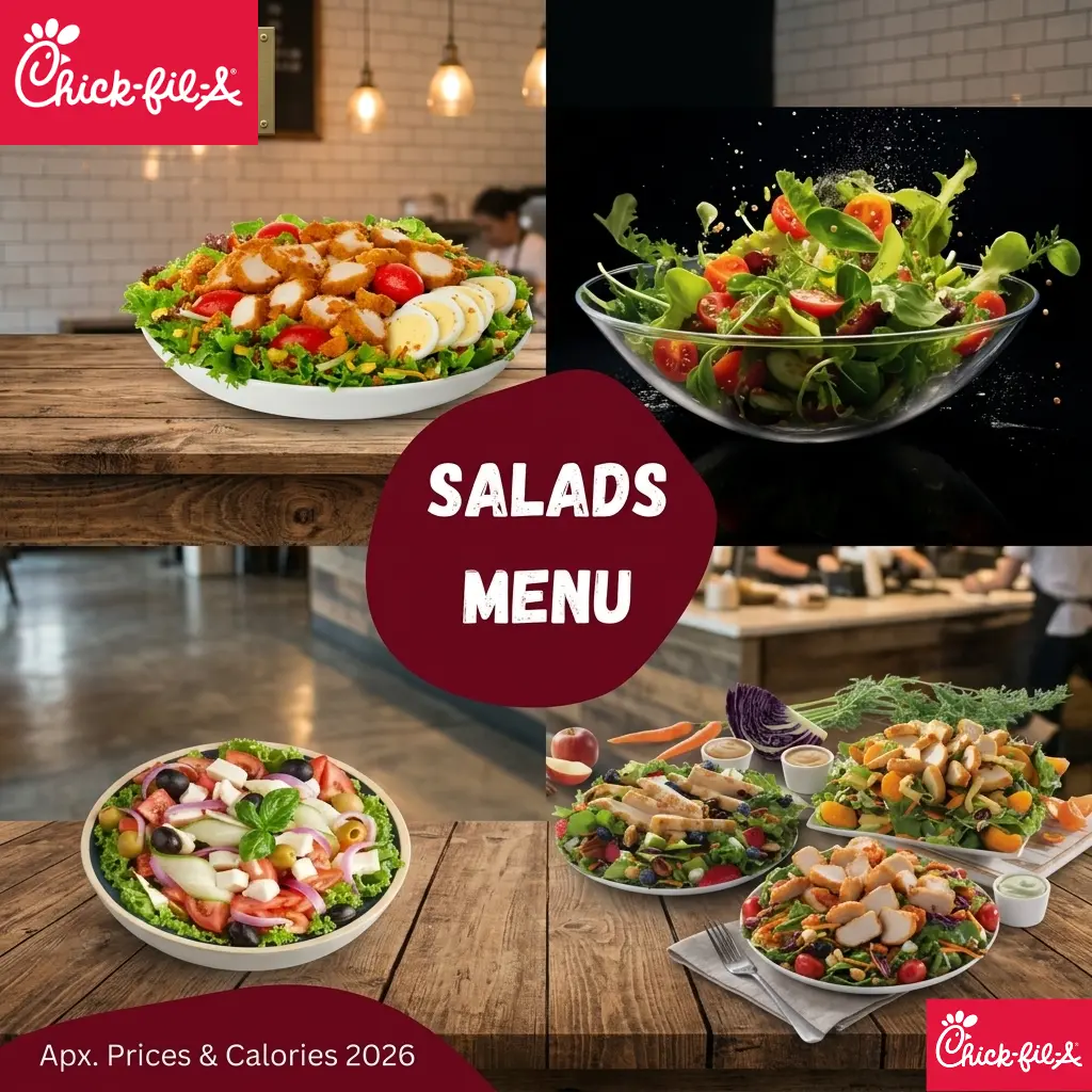 Chick-fil-A Salads Menu