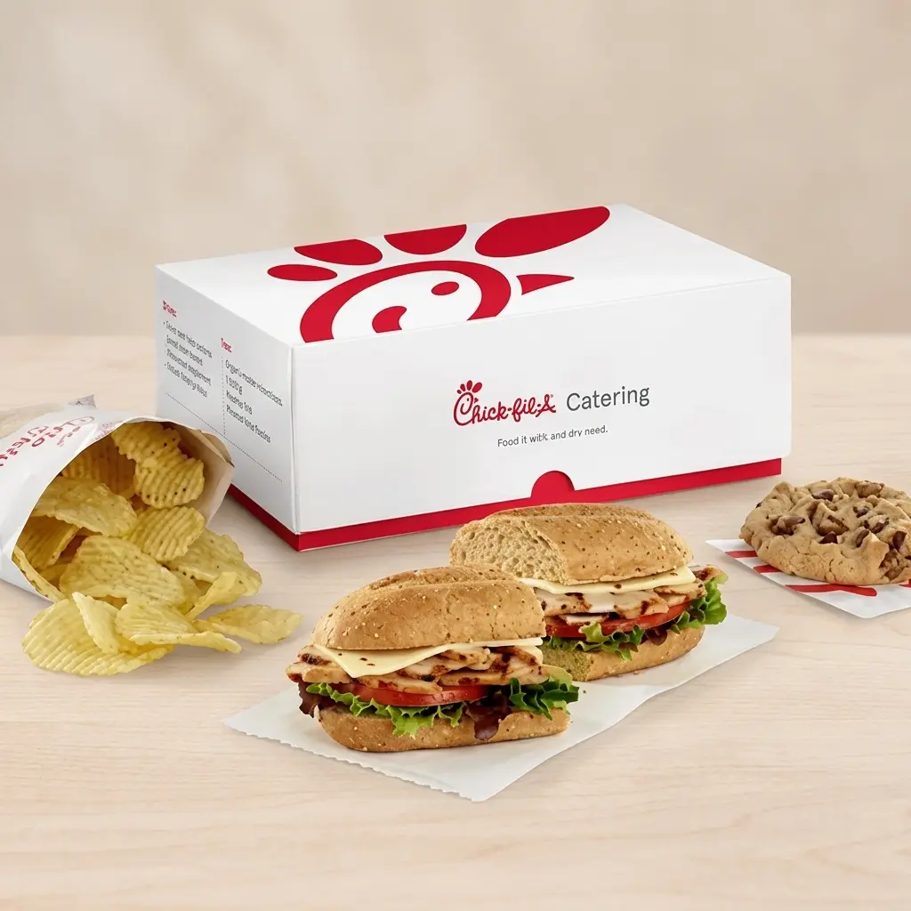 Spicy Chilled Grilled Chicken Sub Sandwich Packaged Meal