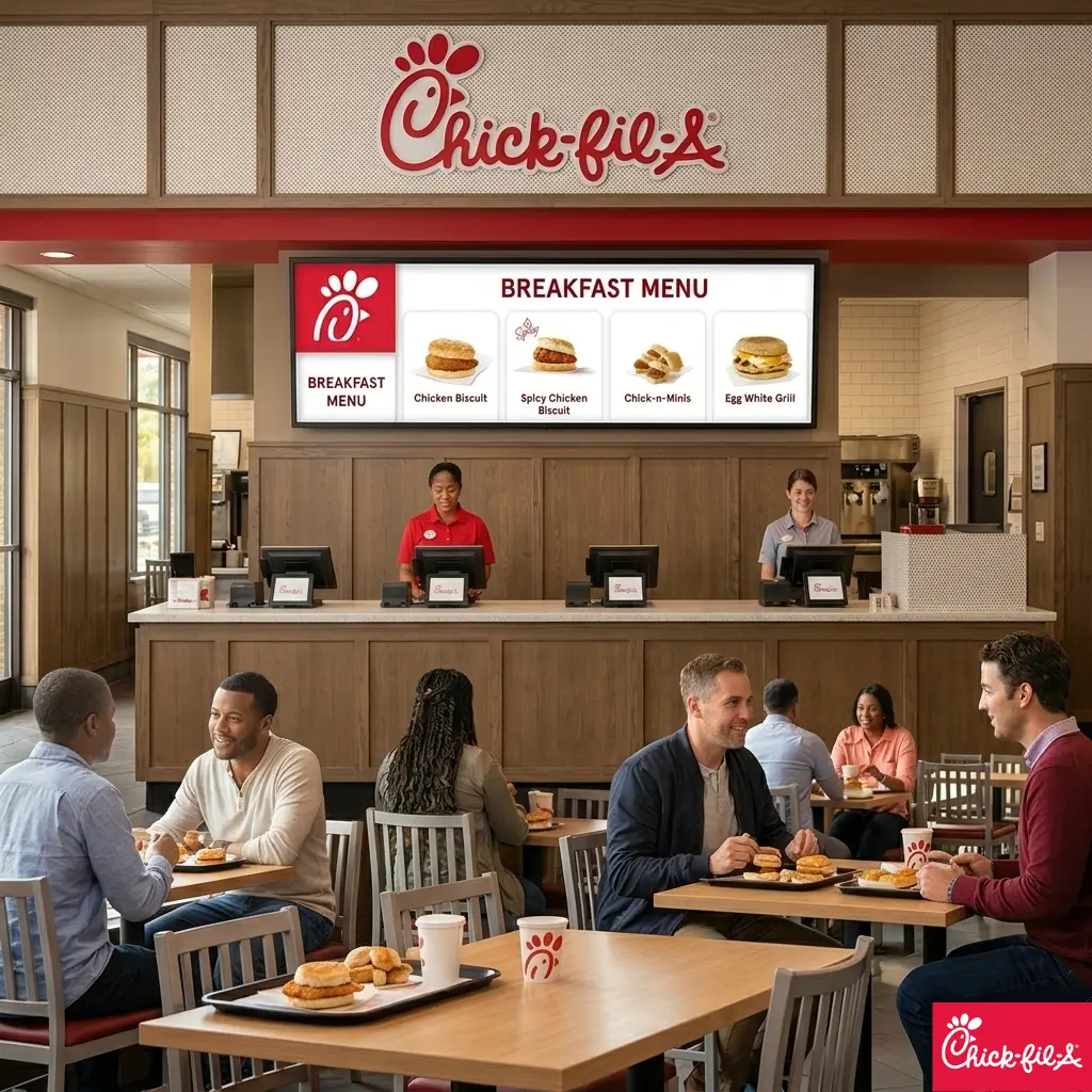 chick fil a breakfast menu