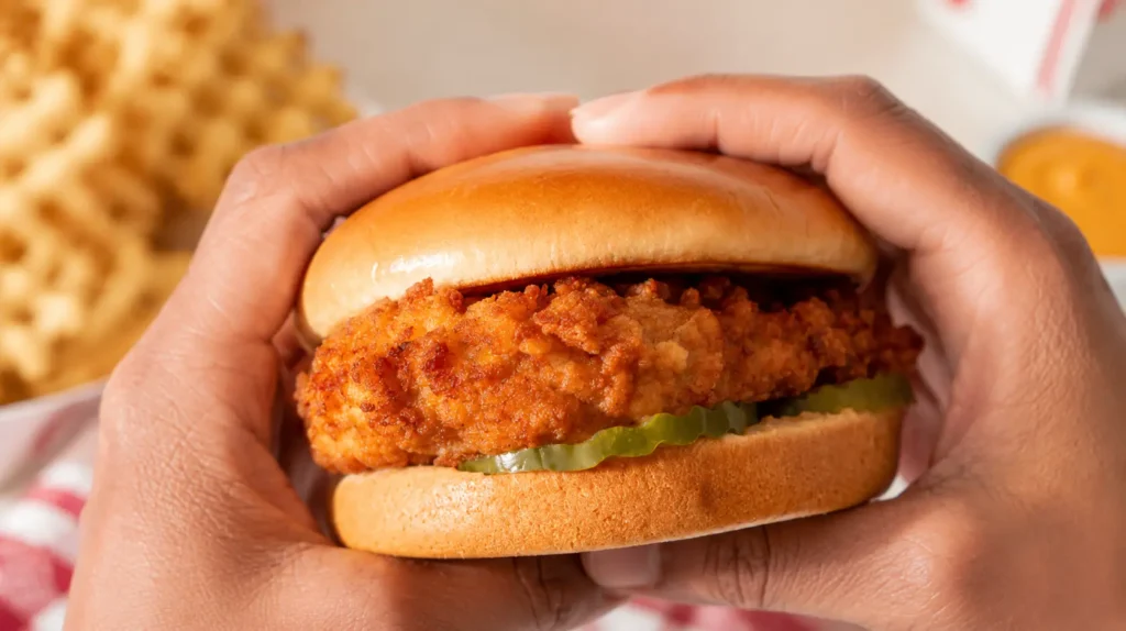 Chick-fil-A Stories 2026 | Recipes, Crafts, Community, Seasonal Ideas & More 1 chick fil a burger