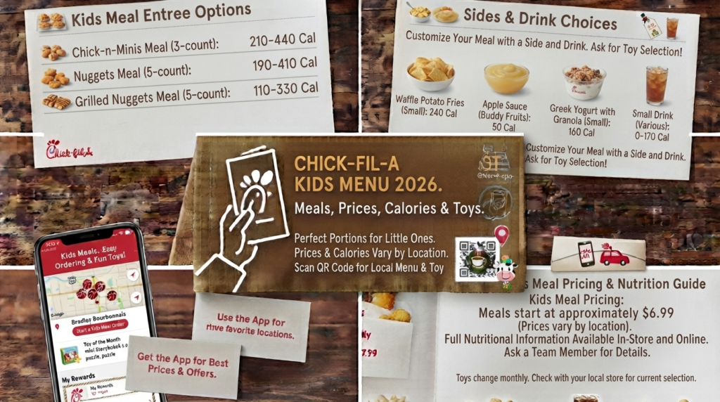 Chick-fil-A Kids Menu 2026: Meals, Prices, Calories & Toys