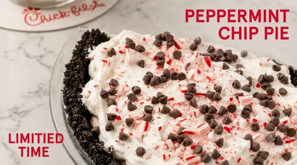 A Refreshing Holiday Recipe: How to make Peppermint Chip Milkshake Pie