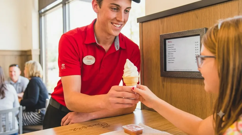 Here’s what a visit to a Chick-fil-A restaurant is all about