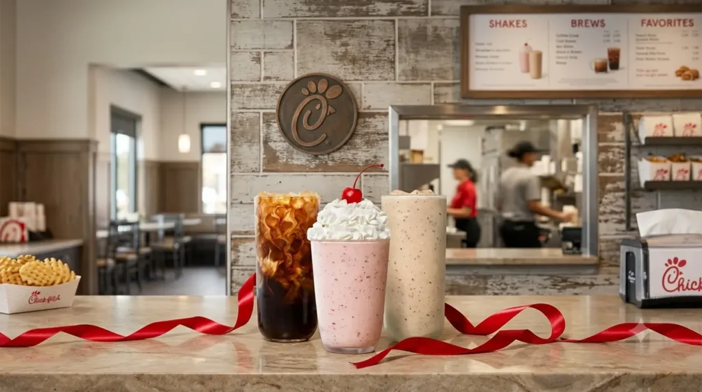 chick fil a treats and drinks story