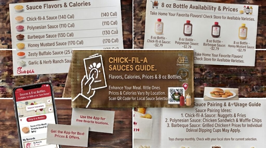 Chick-fil-A Sauces: Flavors, Calories, Prices & 8 oz Bottles
