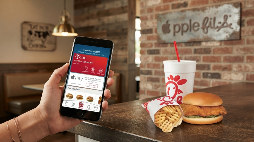 apple pay chick fil